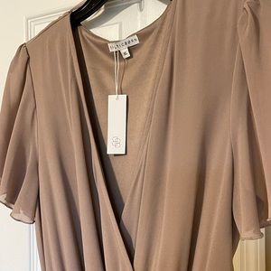 BRAND NEW Taupe Maxi Dress